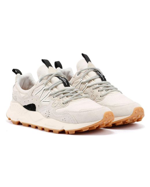 Flower Mountain White Yamano 3 Off Trainers