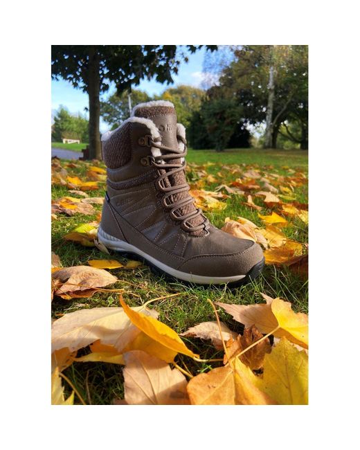 Hi-tec Black Riva Mid Wanderschuhe