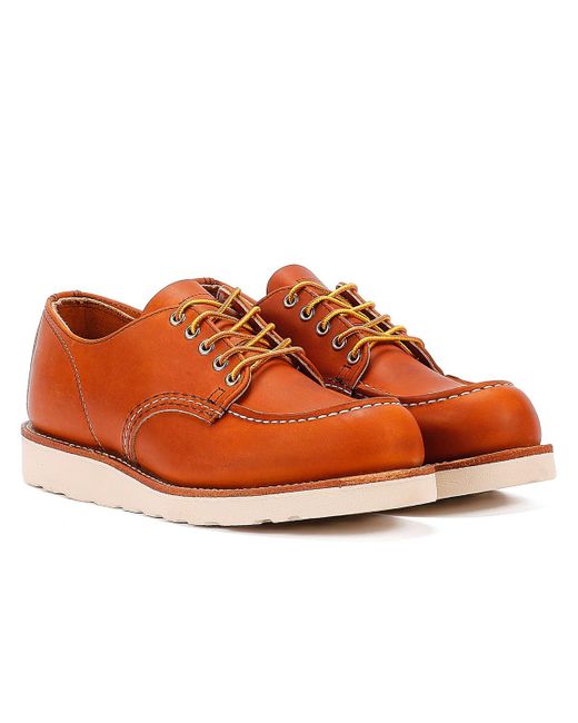 Red Wing Brown Shop Moc Oxford 8092 Men's Oro Legacy Shoes for men