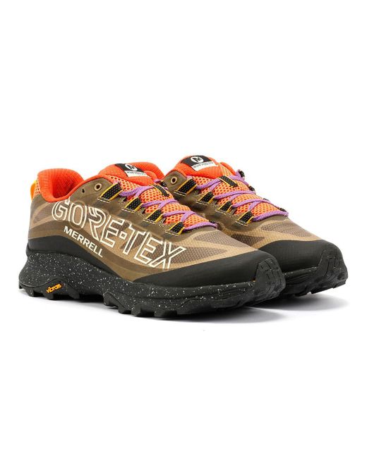 Merrell Red Moab Speed Gore-Tex Se Coyote/Multi Trainers for men