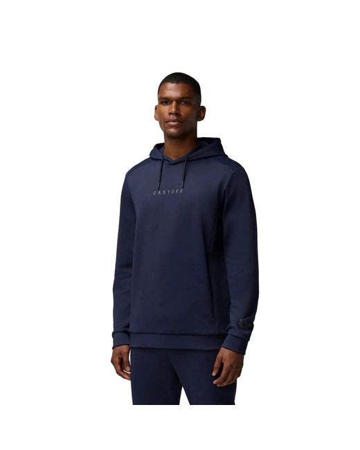 Castore Blue Flex Thermo Hoodie Hooded Sweatshirt for men
