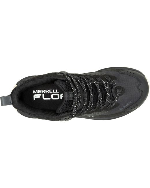 Merrell Black Moab Speed 2 Mid Gore-Tex Hiking Boots