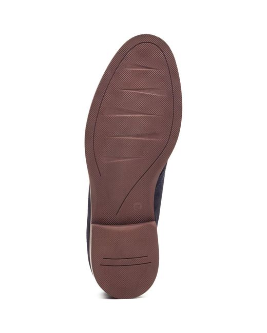 Base London Blue Carlton Chukka Leather Boots for men