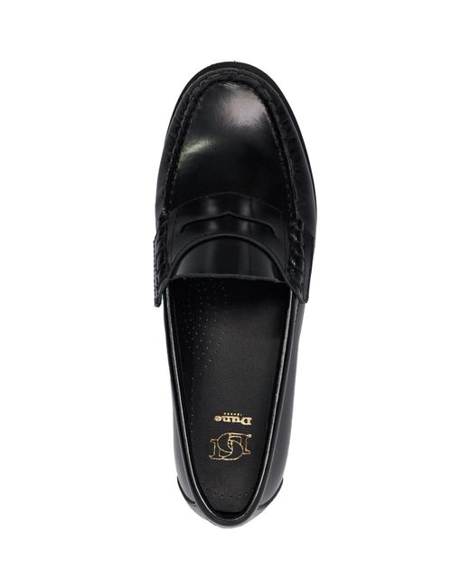 Dune Black Ginni Leather Shoes