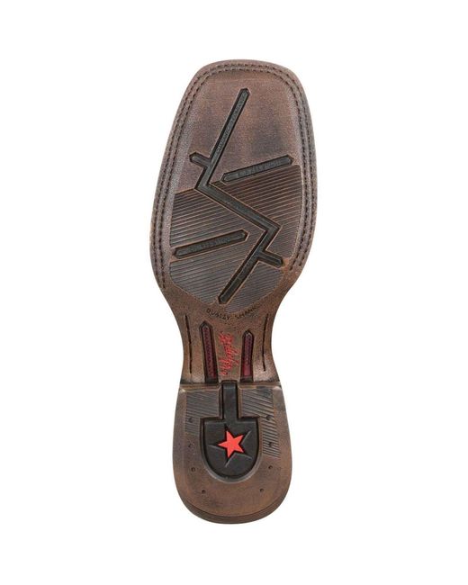 Durango Brown Rebel Pro Leather Belgian/Denim Boots for men