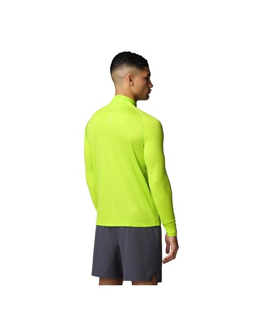 Castore Green Adapt 1/4 Zip Top Polyester for men