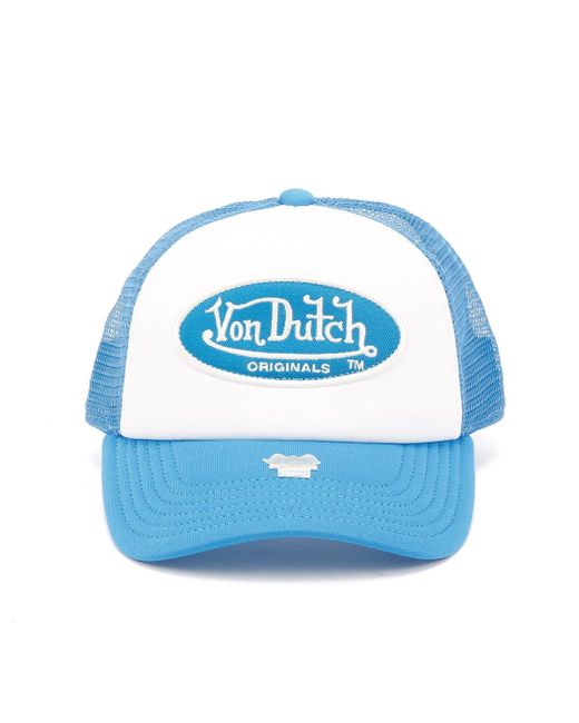 Von Dutch Blue Trucker Tampa Cotton Caps