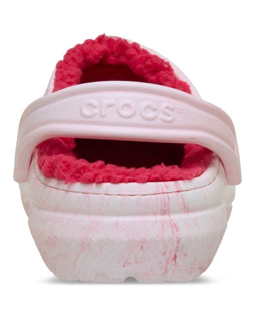 Classic Lined Clog Sabots En Plastique Thermoformable CROCSTM en coloris Pink