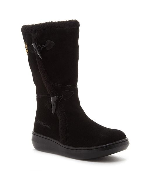Rocket Dog Black Slope Suede Boots