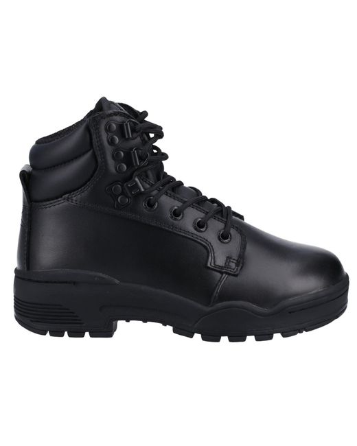 Magnum Black Patrol Cen Leather Safety Boots