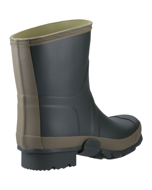 Hunter Green Mfs9002Rma-Doc Gardener Short Wellington Boots for men