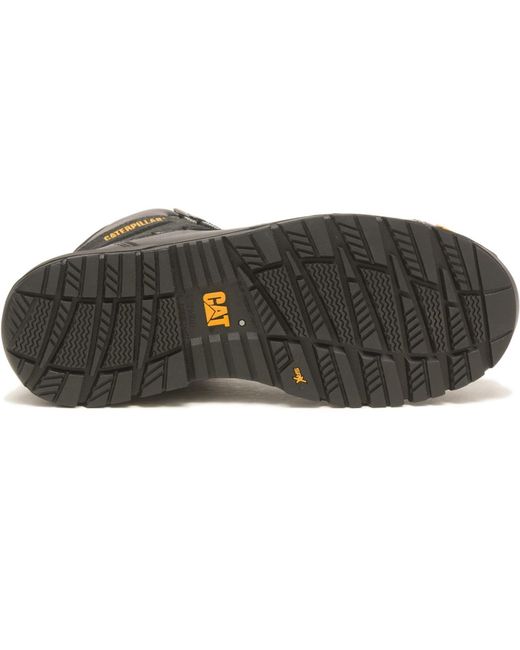 CAT Safety Gray Caterpillar Pneumatic 2.0 Leather Safety Boots