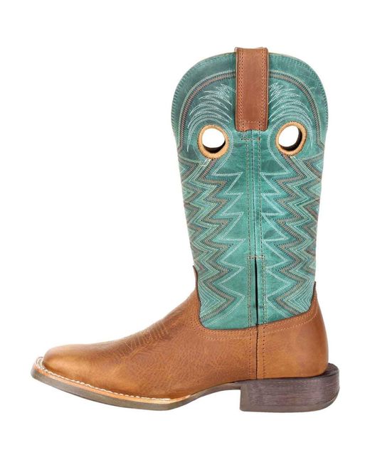 Durango Blue Lady Rebel Pro Leather Wheat/Tidal Boots