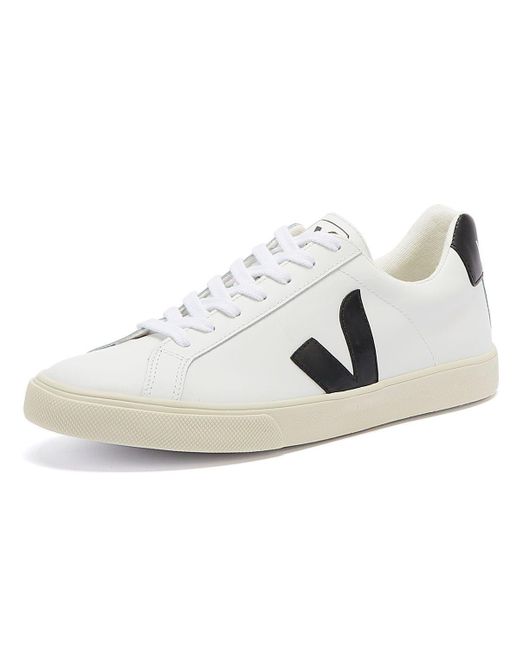 Veja White Esplar Extra /Schwarz Sneakers