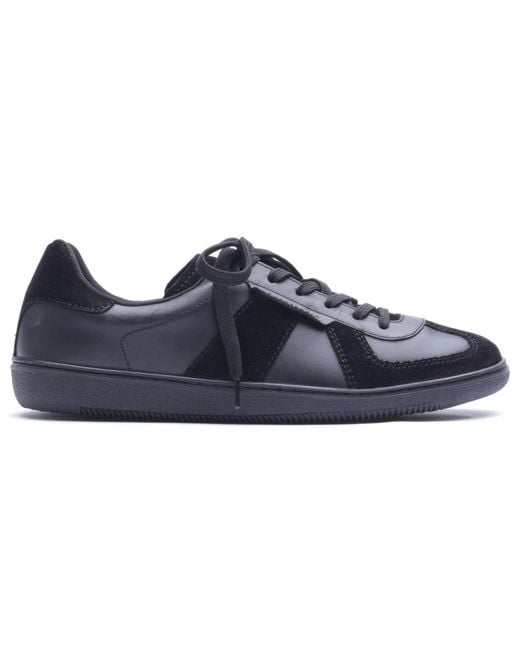 Base London Blue Tommo Leather Trainers for men