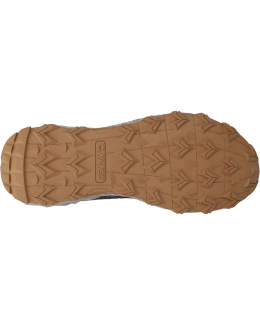 Hi-tec Brown Fuse Trek Synthetic /Timber Wolf Trainers for men