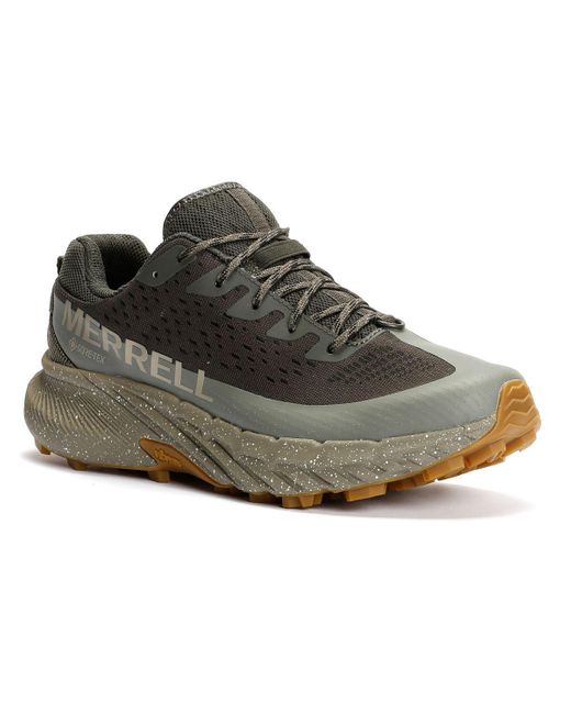 Agility Peak 5 Gore-Tex Scarpe Da Ginnastica Nere Da Uomo di Merrell in Gray da Uomo