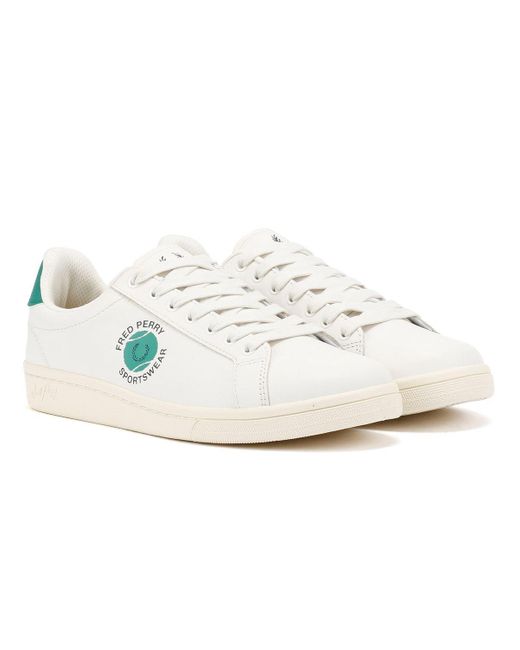 Tennis Cupsole Sneakers Bianche di Fred Perry in White da Uomo