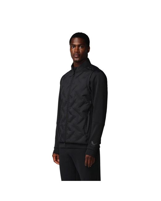 Castore Black Hybrid Gilets for men