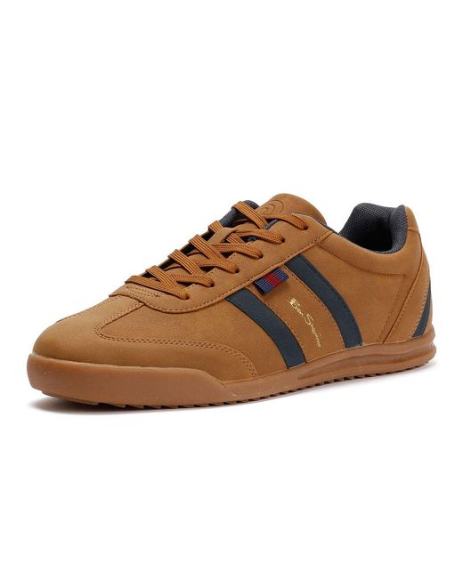 Ben Sherman Natural Keeler Trainers for men