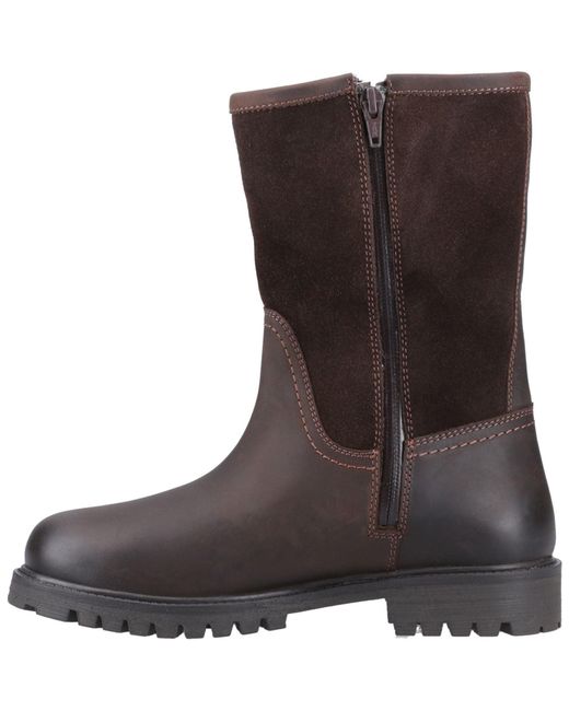 Hunter Brown Canna Ankle Boot Leather Boots