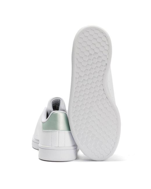 Adidas White Urban Court Trainers