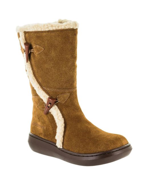Rocket Dog Brown Slope Suede Chestnut Boots