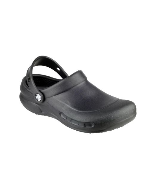 CROCSTM Black Bistro Synthetic Clogs