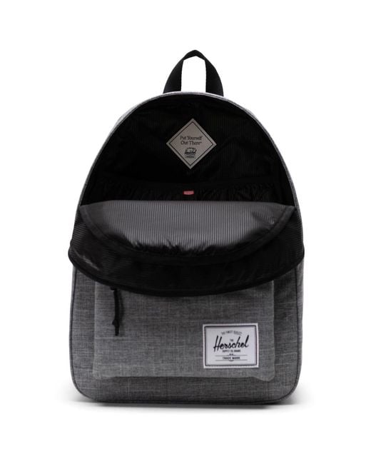 Herschel Supply Co. Gray Raven Crosshatch Backpack