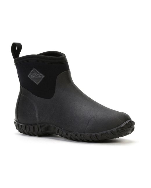 Muck Boot Black Muckster Ii Ankle Rubber Wellington Boots