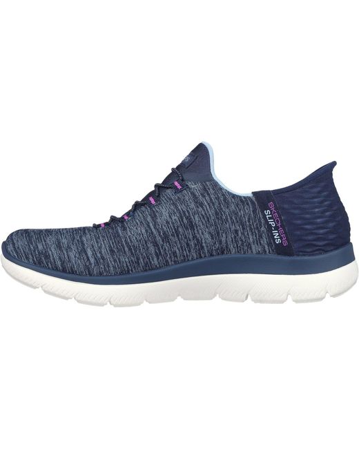 Skechers Blue Summits Dazzling Haze 149937-Nvpr Slip On Shoes