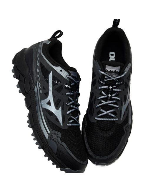 Mizuno Black Daichi Ls/Metallic/Iron Gate Trainers