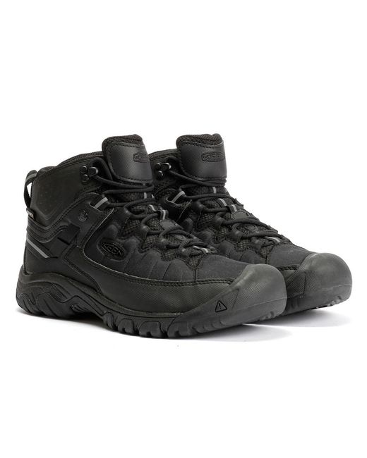 Keen Black Targhee Exp Mid Waterproof Trainers for men
