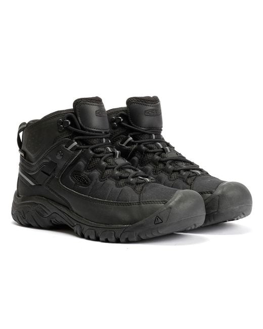 Keen Black Targhee Exp Mid Waterproof Trainers for men