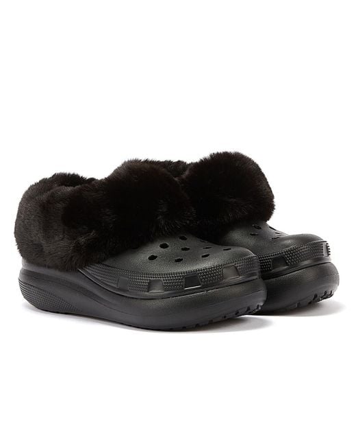 CROCSTM Black Furever Crush Glitter