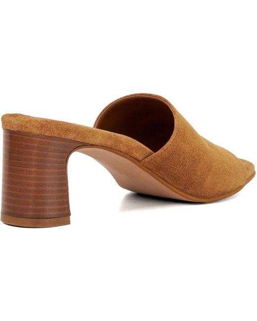 Dune Brown Jule Sandals
