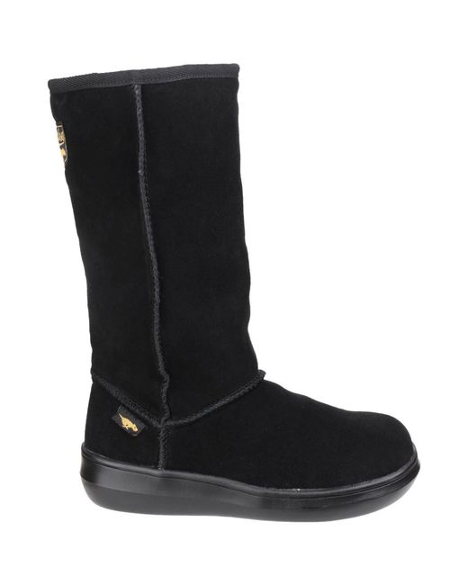 Rocket Dog Black Sugardaddy Suede Boots