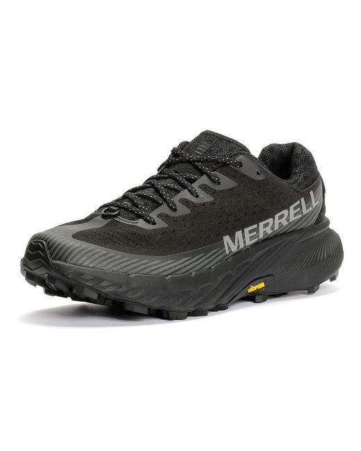 Merrell Black Agility Peak 5 Trainers for men