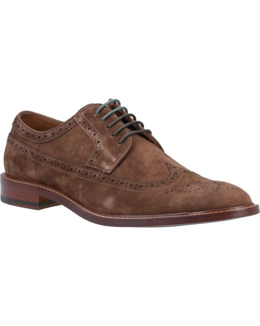 Dune Brown Superior Wing Tip Brogues for men