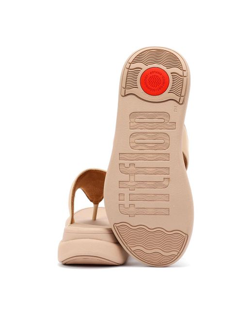 F-Mode Go Adjustable Flatform Sandali Da Donna di Fitflop in Brown