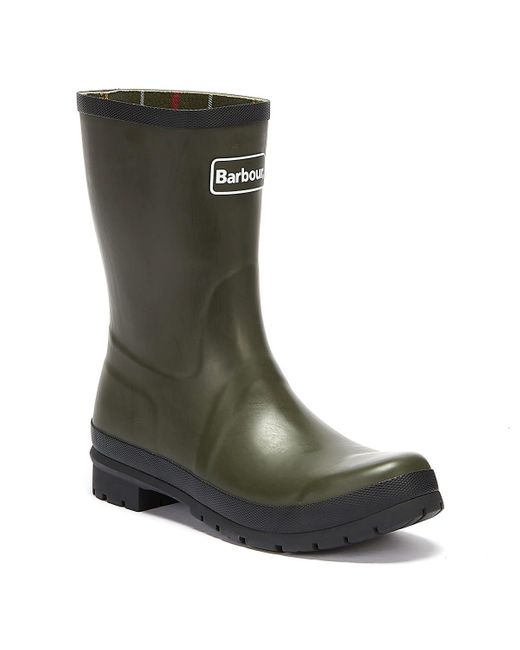 barbour wellies olive