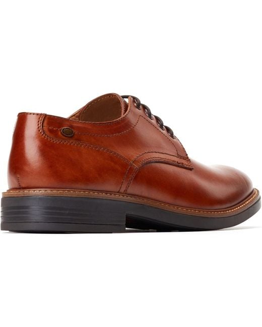 Base London Durham Leder Schuhe in Brown für Herren