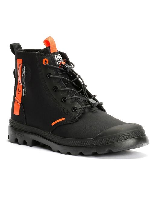 Pampa Lite Journey Bottes Palladium en coloris Black