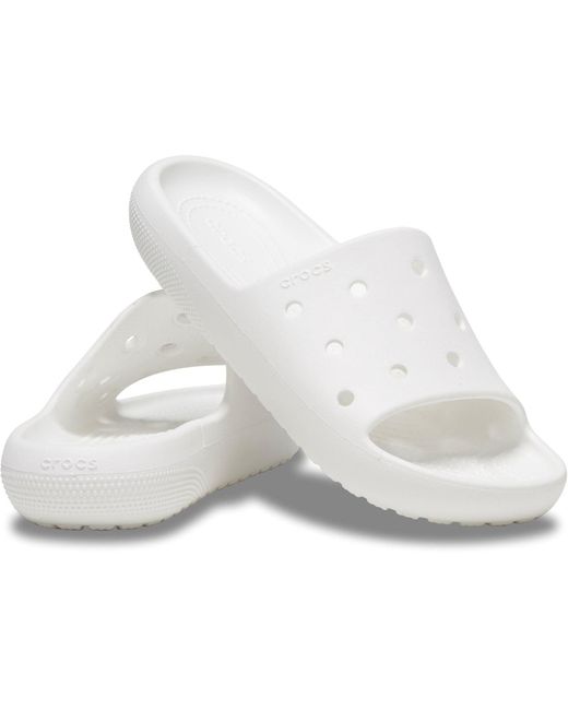 CROCSTM White Classic Slide 2.0 Shoes 10