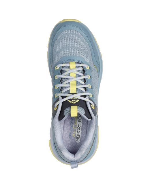 Skechers Blue D'Lux Journey Marigold Synthetische Damen Wanderstiefel