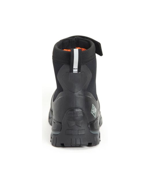 Apex Mid Zip Bottes De Pluie En Caoutchouc Noir/Sombre Shadow En Français. Muck Boot en coloris Black