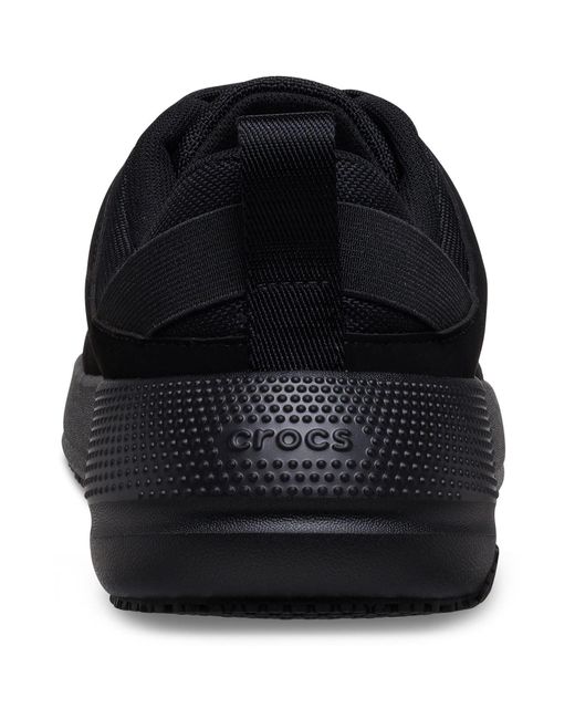 CROCSTM Black On The Clock Work Trainers for men