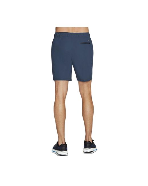 Skechers Blue Gostretch Ultra Nylon Activewear Shorts for men