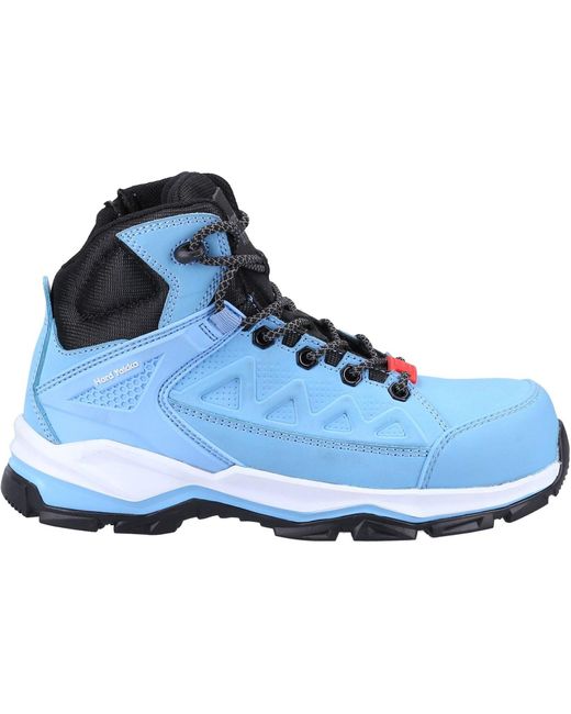Hard Yakka Atomic Leather Bluefish Safety Boots