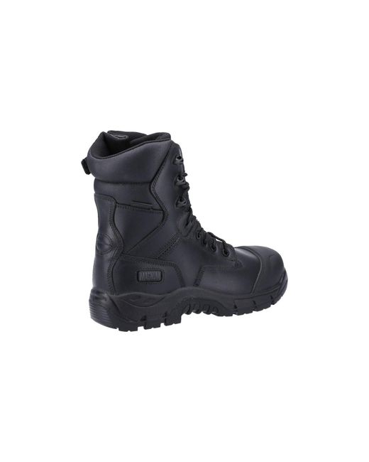 Magnum Black Rigmaster Side-Zip Leather Safety Boots